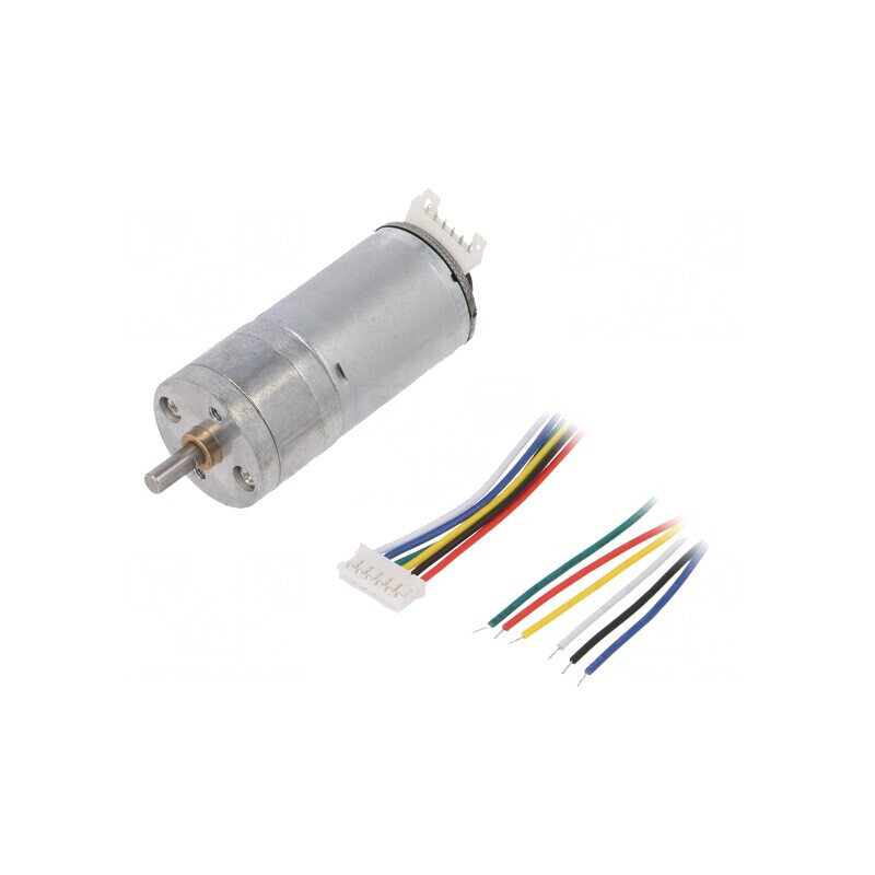 Motor DC 6V cu Codificator și Transmisie 300rpm | Electronic-mag.ro | Componente Electronice