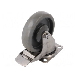 Roată de transport 125mm 120kg KPX-WTE | Electronic-mag.ro | Componente Electronice