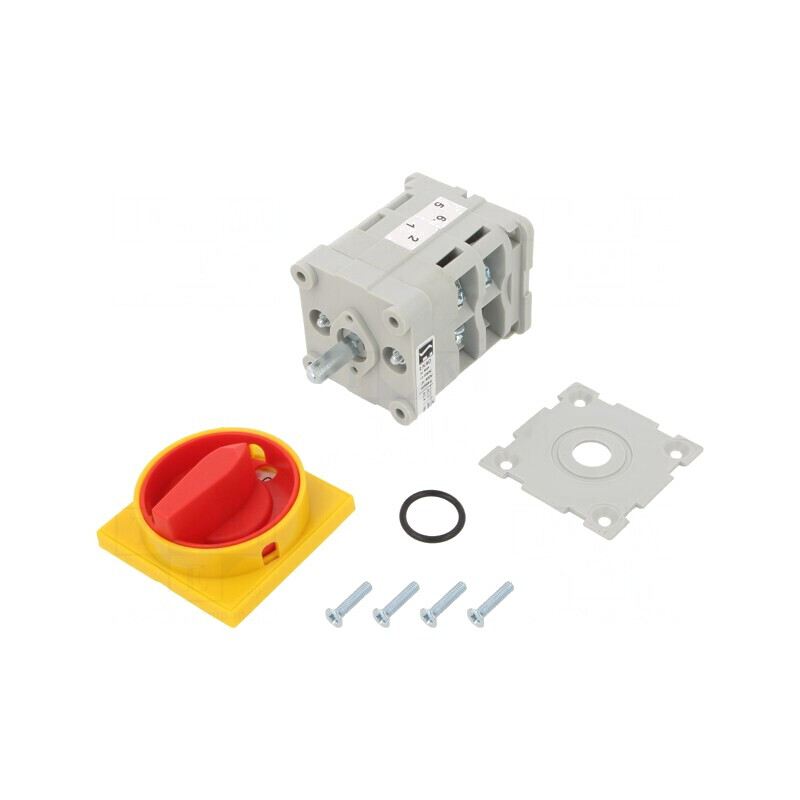 Comutator cu Came 40A 0-1 pentru Încastrare Poli 3 | Electronic-mag.ro | Componente Electronice Comutator cu Came 40A 0-1 pentru Încastrare Poli 3 | Electronic-mag.ro | Componente Electronice