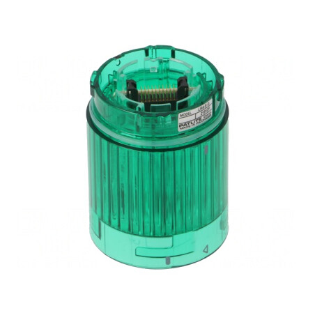Semnalizator LED Verde 24V IP65 Ø40x50mm | Electronic-mag.ro | Componente Electronice