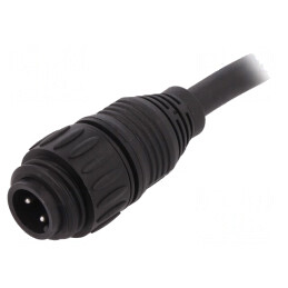 Conector circular 4 pini ECOMATE cabluri | Electronic-mag.ro | Componente Electronice