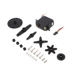 Servomecanism Digital Metalic 120° 4,8-6VDC | Electronic-mag.ro | Componente Electronice