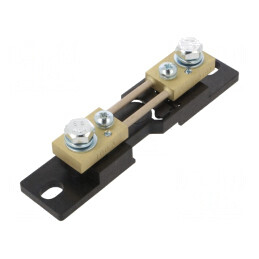 Şunt de curent 100A 60mV pentru şină DIN | Electronic-mag.ro | Componente Electronice