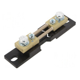 Şunt de curent 160A 60mV pentru şină DIN | Electronic-mag.ro | Componente Electronice