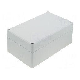 Carcasă universală ABS gri 120x200x92mm EUROMAS II | Electronic-mag.ro | Componente Electronice