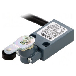 Limitator cursă manetă cu rolă NO/NC 4A 250VAC 20mm | Electronic-mag.ro | Componente Electronice