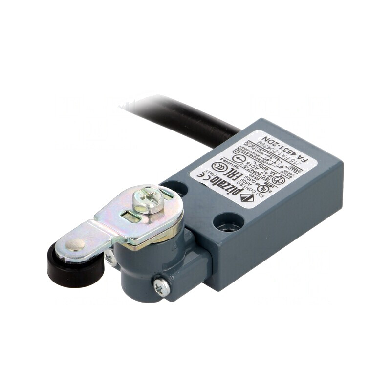 Limitator cursă manetă cu rolă NO/NC 4A 250VAC 20mm | Electronic-mag.ro | Componente Electronice