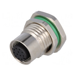 Soclu M12 PIN 12 Mamă IP67 | Electronic-mag.ro | Componente Electronice