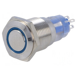 Comutator Anti-Vandalism DPST 3A 250VAC OFF-ON 12VDC | Electronic-mag.ro | Componente Electronice