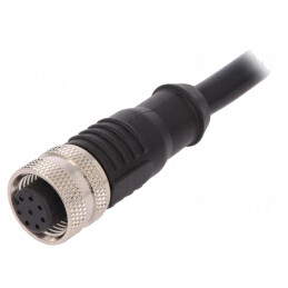 Mufă M12 8-Pin Mamă 30V 2A IP67 | Electronic-mag.ro | Componente Electronice