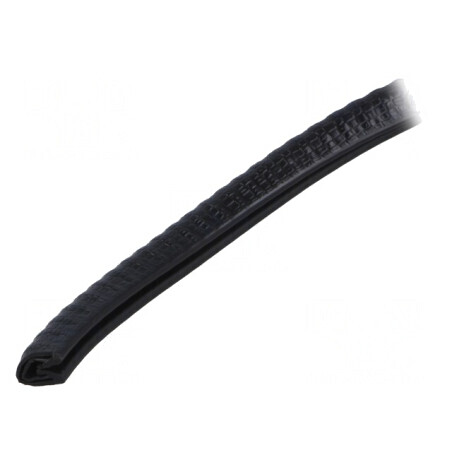 Ecran PVC negru 5m 9,5mm | Electronic-mag.ro | Componente Electronice