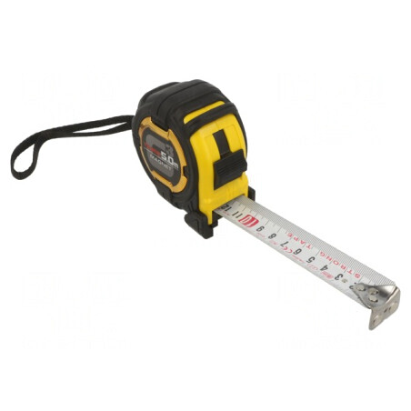 Ruletă de măsură 5m ABS Clasa II | Electronic-mag.ro | Componente Electronice