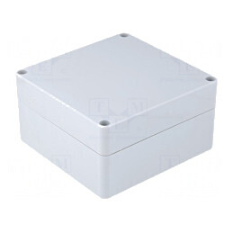 Carcasă universală gri 120x122x65mm IK08 PC | Electronic-mag.ro | Componente Electronice