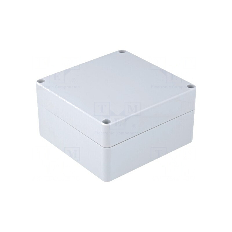 Carcasă universală gri 120x122x65mm IK08 PC | Electronic-mag.ro | Componente Electronice
