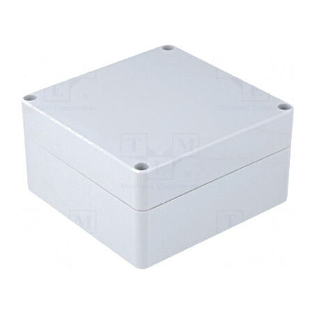 Carcasă universală gri 120x122x65mm IK08 PC | Electronic-mag.ro | Componente Electronice