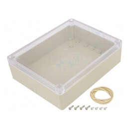 Carcasă universală ABS IP65 Ritec RP1275C | Electronic-mag.ro | Componente Electronice