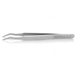 Pensetă de Precizie 120mm SMD cu Vârf Curbat | Electronic-mag.ro | Componente Electronice