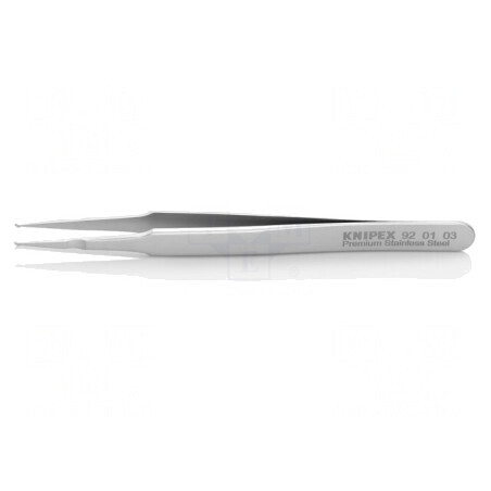 Pensetă Dreaptă 120mm pentru Lucrări de Precizie SMD | Electronic-mag.ro | Componente Electronice