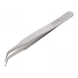 Pensetă 115mm Vârf Curbat Trapezoidal | Electronic-mag.ro | Componente Electronice