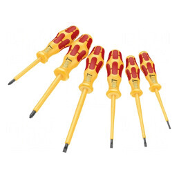 Kit șurubelnițe izolate Phillips și plate 6 bucăți | Electronic-mag.ro | Componente Electronice