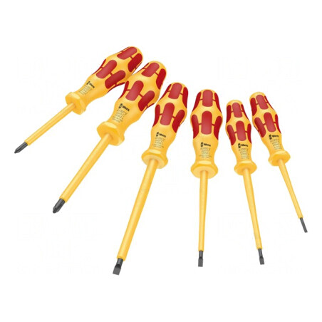 Kit șurubelnițe izolate Phillips și plate 6 bucăți | Electronic-mag.ro | Componente Electronice