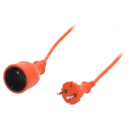 Prelungitor alimentare portocaliu 40m 10A | Electronic-mag.ro | Componente Electronice