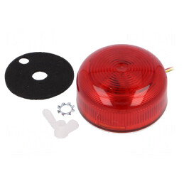 Semnalizator Luminos IP65 Alb QBS-0062 | Electronic-mag.ro | Componente Electronice