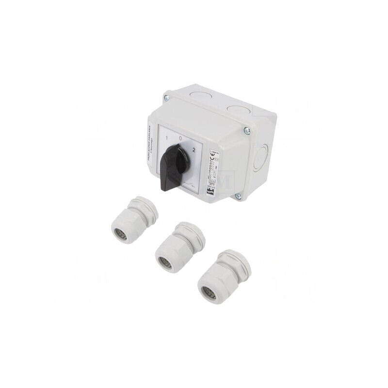 Comutator cu Came 3 Pozitii 16A IP65 | Electronic-mag.ro | Componente Electronice