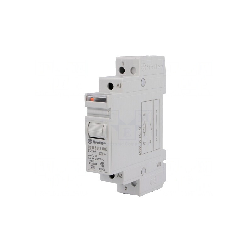Releu bistabil de impulsuri NO 16A IP20 | Electronic-mag.ro | Componente Electronice