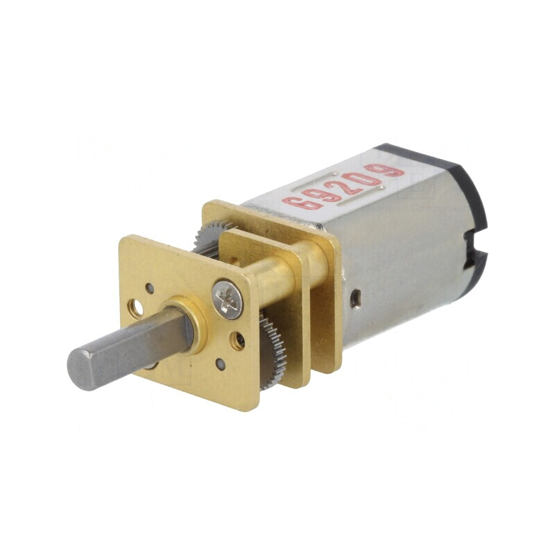 Motor DC cu Transmisie HPCB 6V Dual-Shaft | Electronic-mag.ro | Componente Electronice
