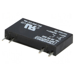 Releu Semiconductor 19,2-28,8VDC 3A 3-33VDC Soclu THT | Electronic-mag.ro | Componente Electronice