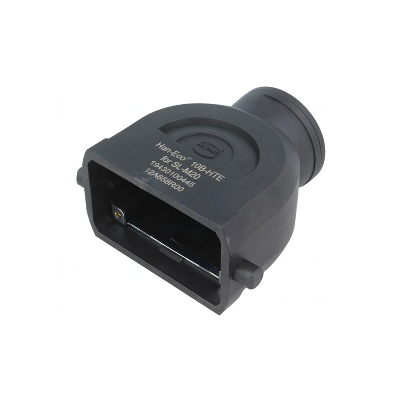 Carcasă pentru Conectori Han-Eco B 10B Drept | Electronic-mag.ro | Componente Electronice
