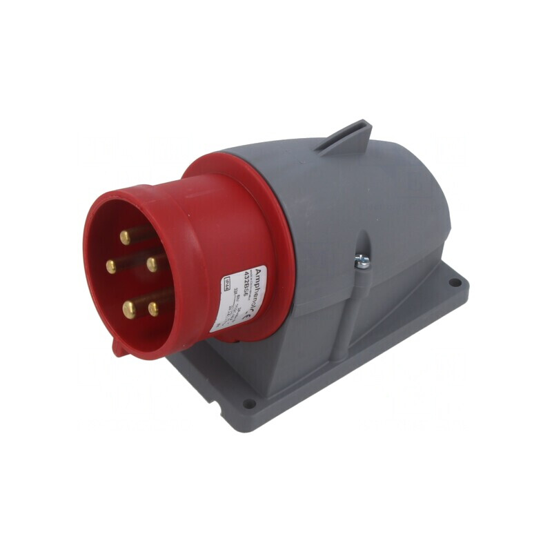Conector Alimentare AC Trifazat Soclu Tată IP44 | Electronic-mag.ro | Componente Electronice