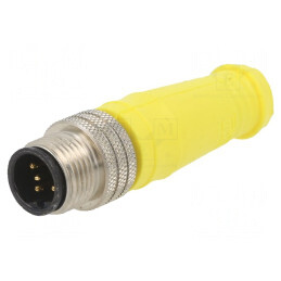 Terminator M12 PIN 5 tată Profibus IP67 drept | Electronic-mag.ro | Componente Electronice