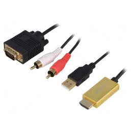 Convertor 2m Negru CV0052A | Electronic-mag.ro | Componente Electronice