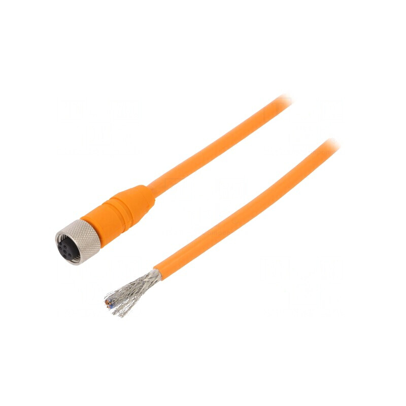 Cablu de conectare M12 5 pini 10m IP67 | Electronic-mag.ro | Componente Electronice