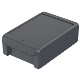 Carcasă universală BOCUBE ABS grafit 125x191x60mm | Electronic-mag.ro | Componente Electronice