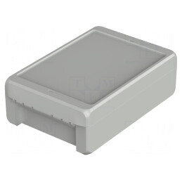 Carcasă Universală BOCUBE ABS Gri 125x191x60mm | Electronic-mag.ro | Componente Electronice