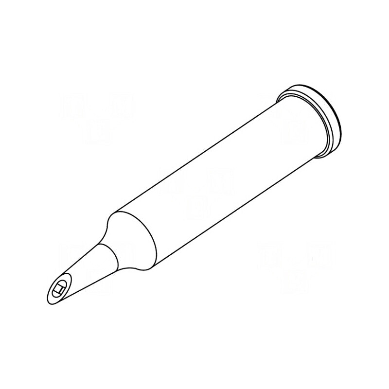 Vârf despicat 1,6mm pentru stații de lipit ERSA | Electronic-mag.ro | Componente Electronice