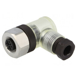 Mufă M12 5-Pin Mamă Pe Cablu 30V | Electronic-mag.ro | Componente Electronice