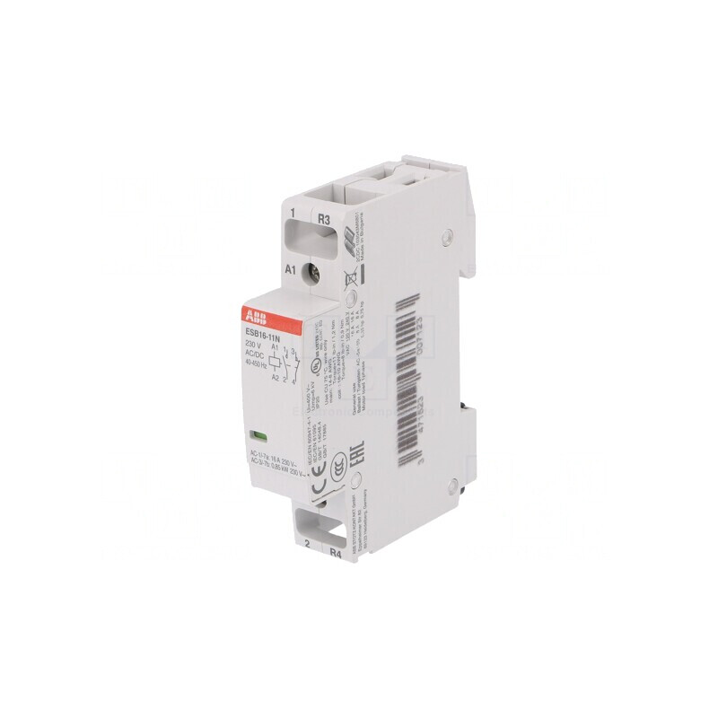 Contactor 2P 16A 230V NC NO | Electronic-mag.ro | Componente Electronice