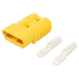 Mufă cablu-cablu SB® 175 hermafrodit PIN 2 crimpată | Electronic-mag.ro | Componente Electronice