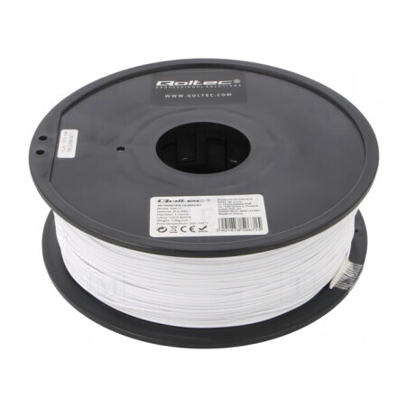 Filament PLA PRO 1,75mm Alb Rece 1kg | Electronic-mag.ro | Componente Electronice