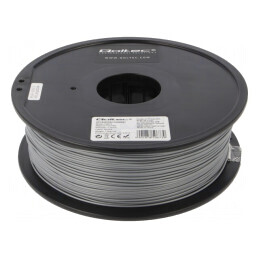 Filament PLA PRO 1,75mm Argintiu 1kg | Electronic-mag.ro | Componente Electronice