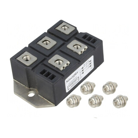 Punte Redresoare Trifazat 1.2kV 130A 1.2kA | Electronic-mag.ro | Componente Electronice