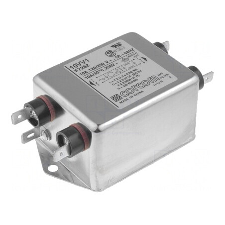 Filtru Anti-Interferențe Monofazat 250VAC 10A | Electronic-mag.ro | Componente Electronice