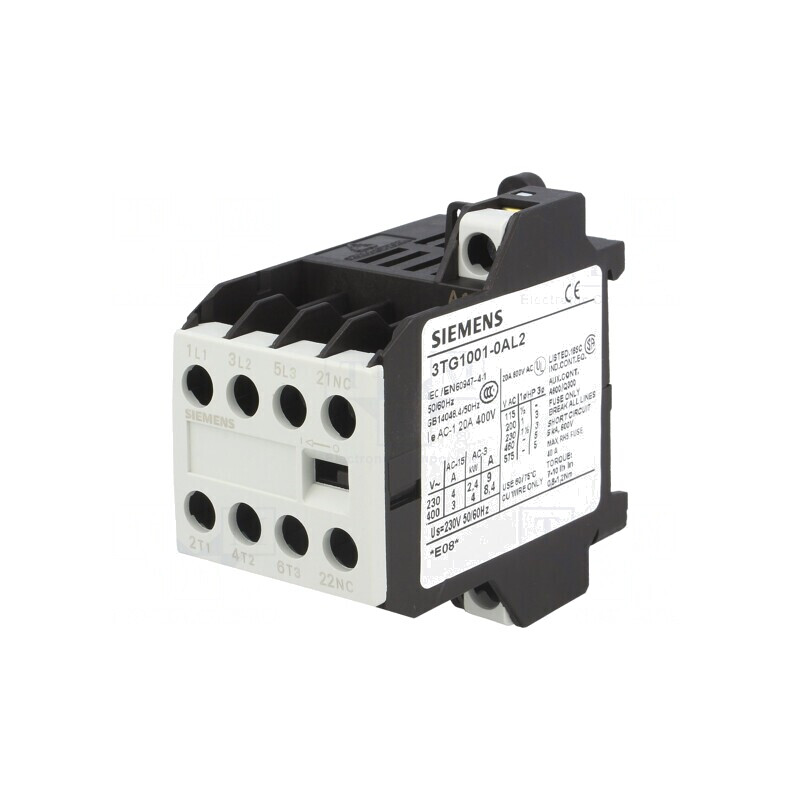 Contactor 4P 230VAC 8.4A | Electronic-mag.ro | Componente Electronice