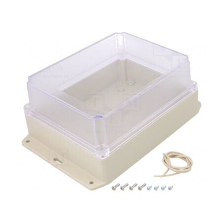 Carcasă Universală cu Lame de Fixare 146x186x90mm | Electronic-mag.ro | Componente Electronice