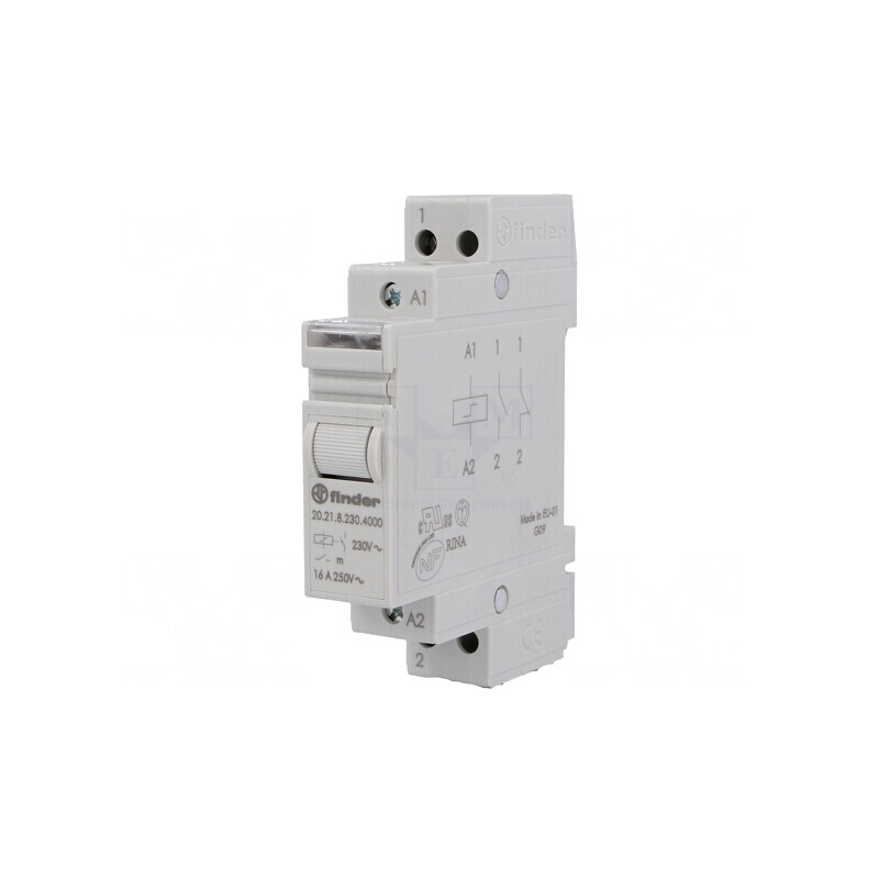 Releu bistabil impulsuri NO 16A IP20 | Electronic-mag.ro | Componente Electronice