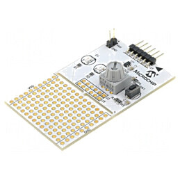 Kituri dezv: Microchip PIC | PIC10 | zonă prototip,potenţiometru | AC103011